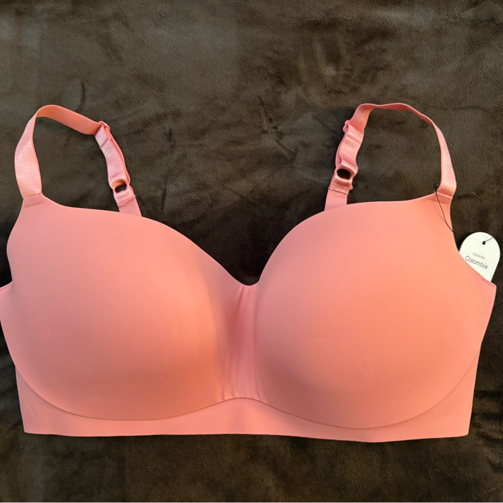 Columbia Soft Pink Seamless Bra